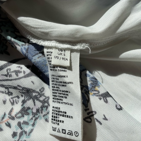 Free People Positano Blouse in Blue Combo - Picture 9 of 11